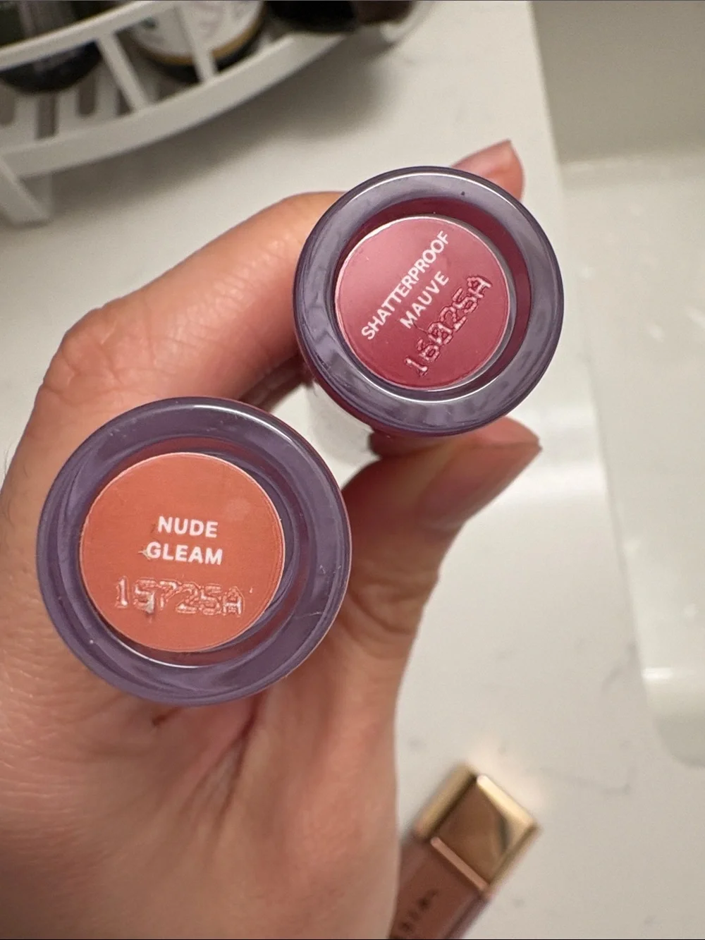 Morphe Drip Glass Glazed Lip Gloss Duo - Nude Brown & Deep Berry